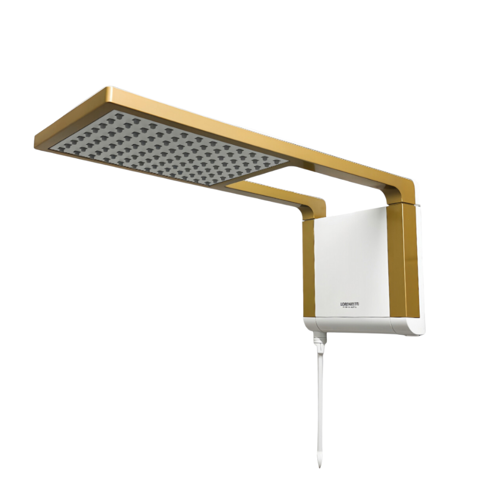 Chuveiro Elétrico Turbo Acqua Ultra Dourado 7800w 220v Lorenzetti