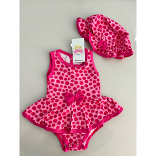 Body regata com saia e chapéu para bebê menina verão PMG em Oferta na Shopee