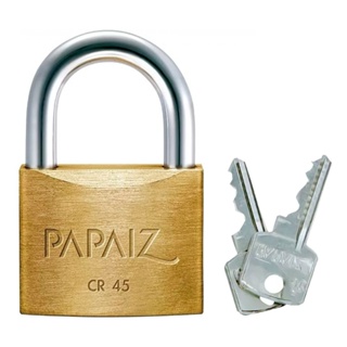 Cadeado Papaiz Latão Cr 45mm Standard em Oferta na Shopee