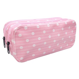 Estojo de 2 Ziper Estampado Flores em Oferta na Shopee