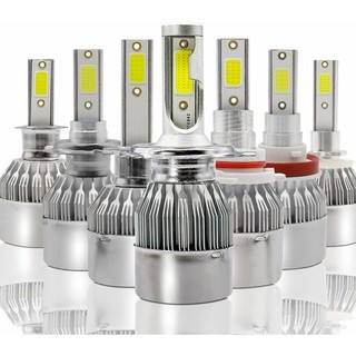 Lâmpadas C6 Farol Carro Super LED 6000K com Strobo H1 H3 H4 H7 H11 H13 HB3(9005) HB4(9006) H16 H27