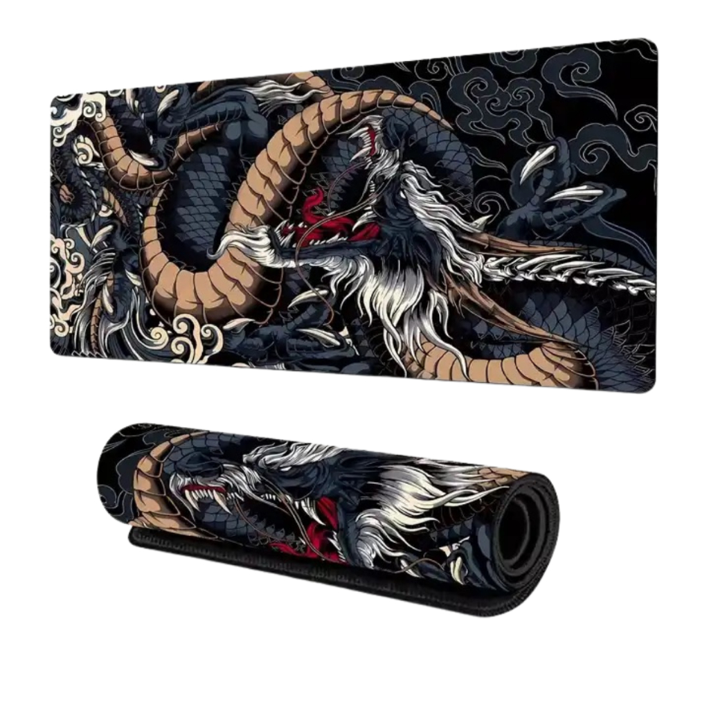 Mousepad Gamer Genérico Ergonômico G 70x30x2mm Preto.