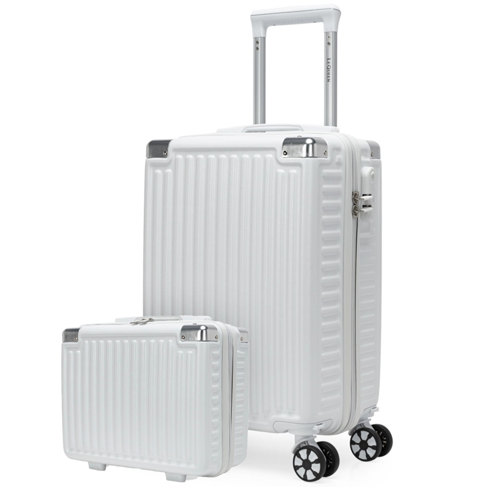 Kit Mala Viagem 10kg Bordo Frasqueira Reforçada 360° Conjunto ABS