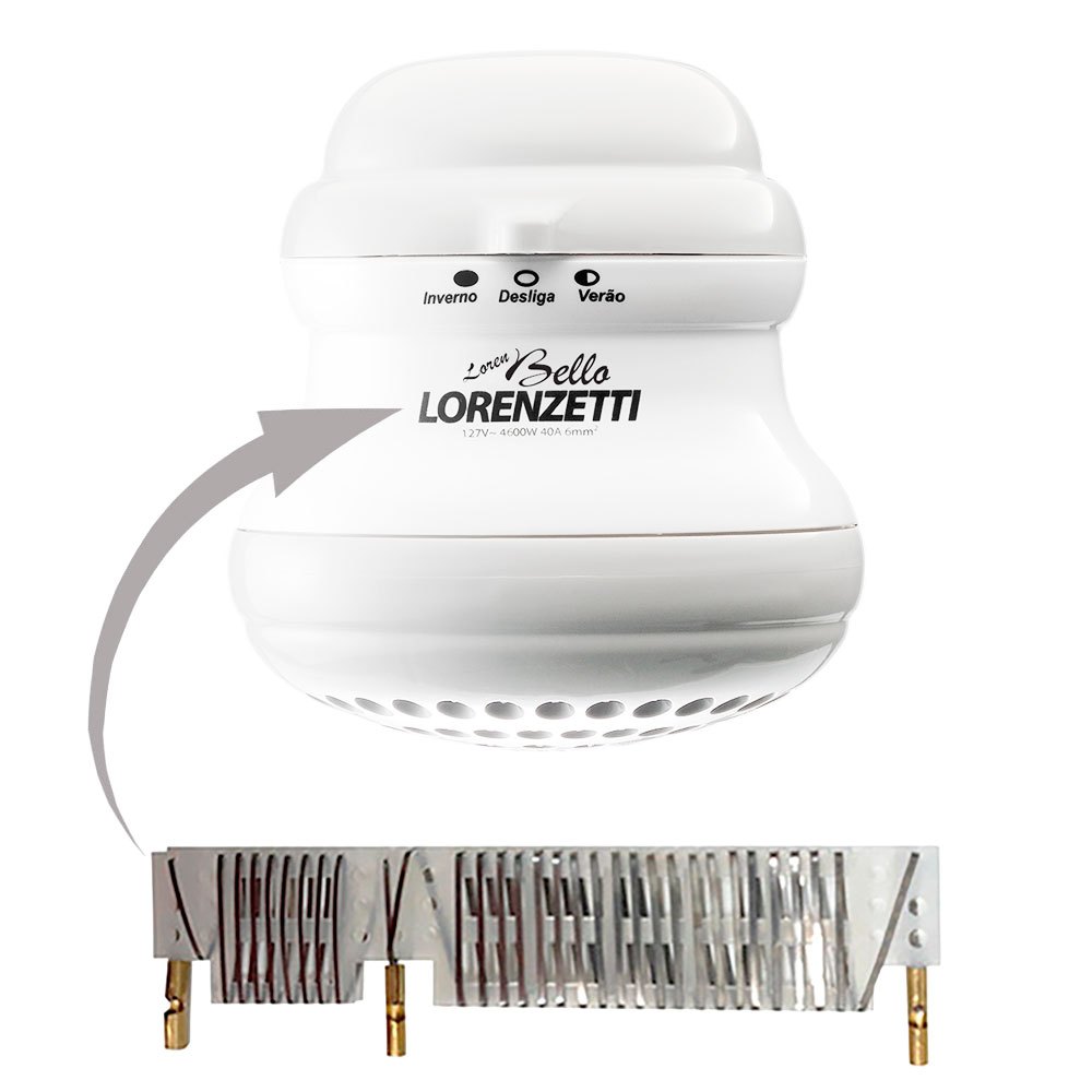 Kit de Resistencia PMR 127V ou 220V P/ Chuveiro Maxi Ducha Ultra / Maxi Ducha Turbo Ultra Lorenzetti