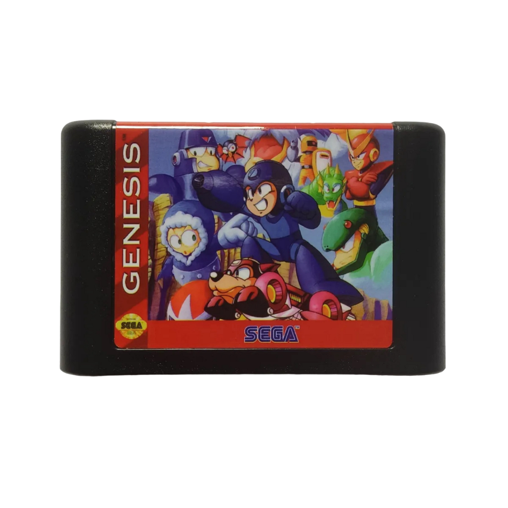 Mega Man The Wily Wars Megaman Rockman Americano Salvando Mega Drive Genesis