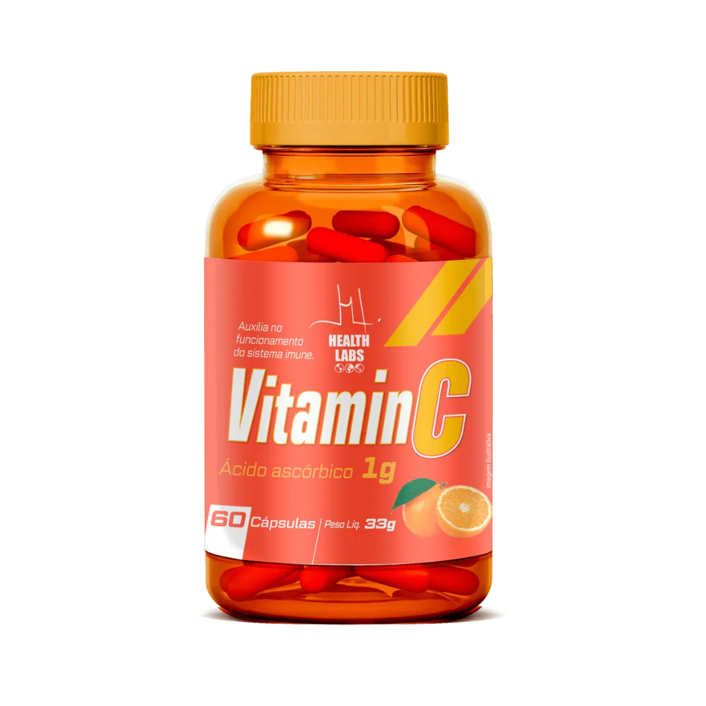 Vitamina C 60 Cápsulas - Health Labs