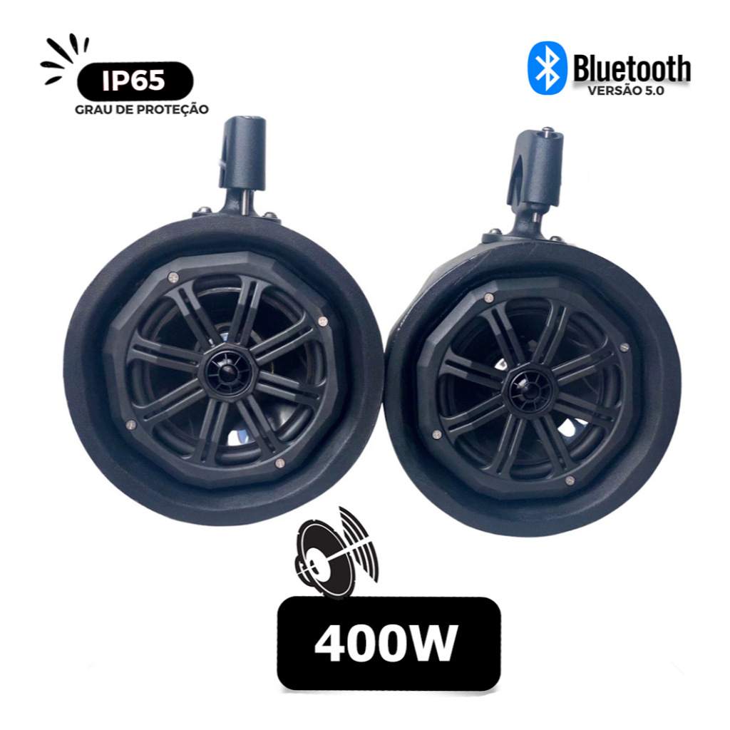 Som Utv / Buggy Kit Wtc Universal Bluetooth  Amplificado Envio Imediato em Oferta na Shopee