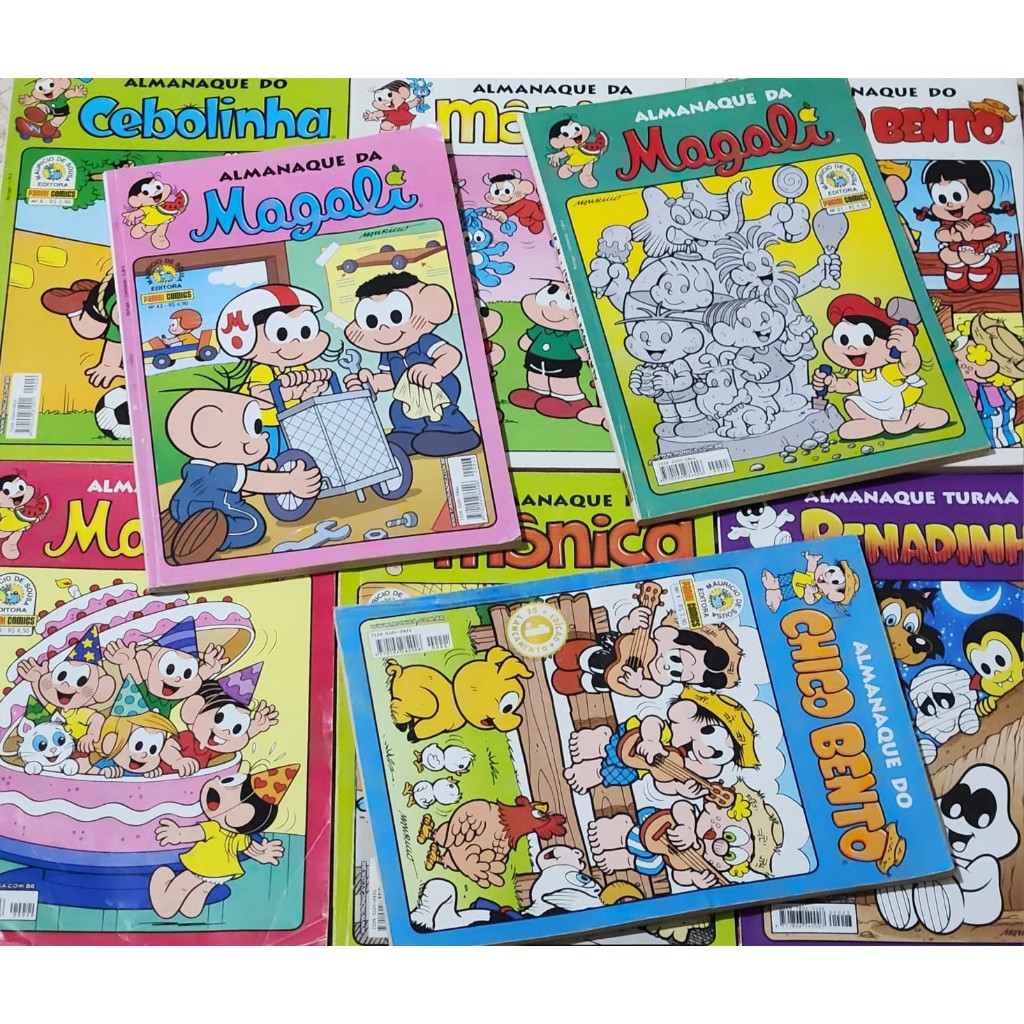 GIBIS HQS TURMA DA MONICA EDITORA PANINI - DIVERSOS TITULOS E NUMEROS A ESCOLHER  - VALOR UNITÁRIO