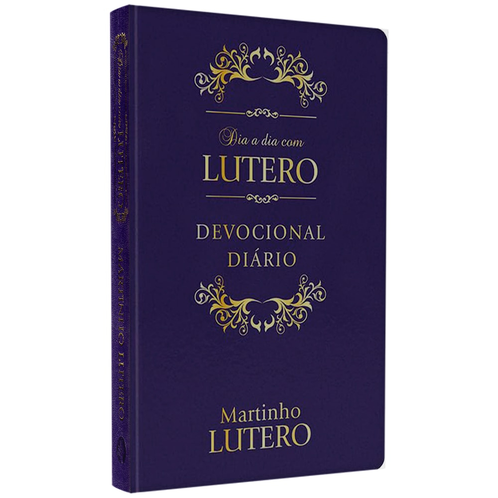 Dia a Dia com Lutero | Devocional | Versão Luxo em Oferta na Shopee