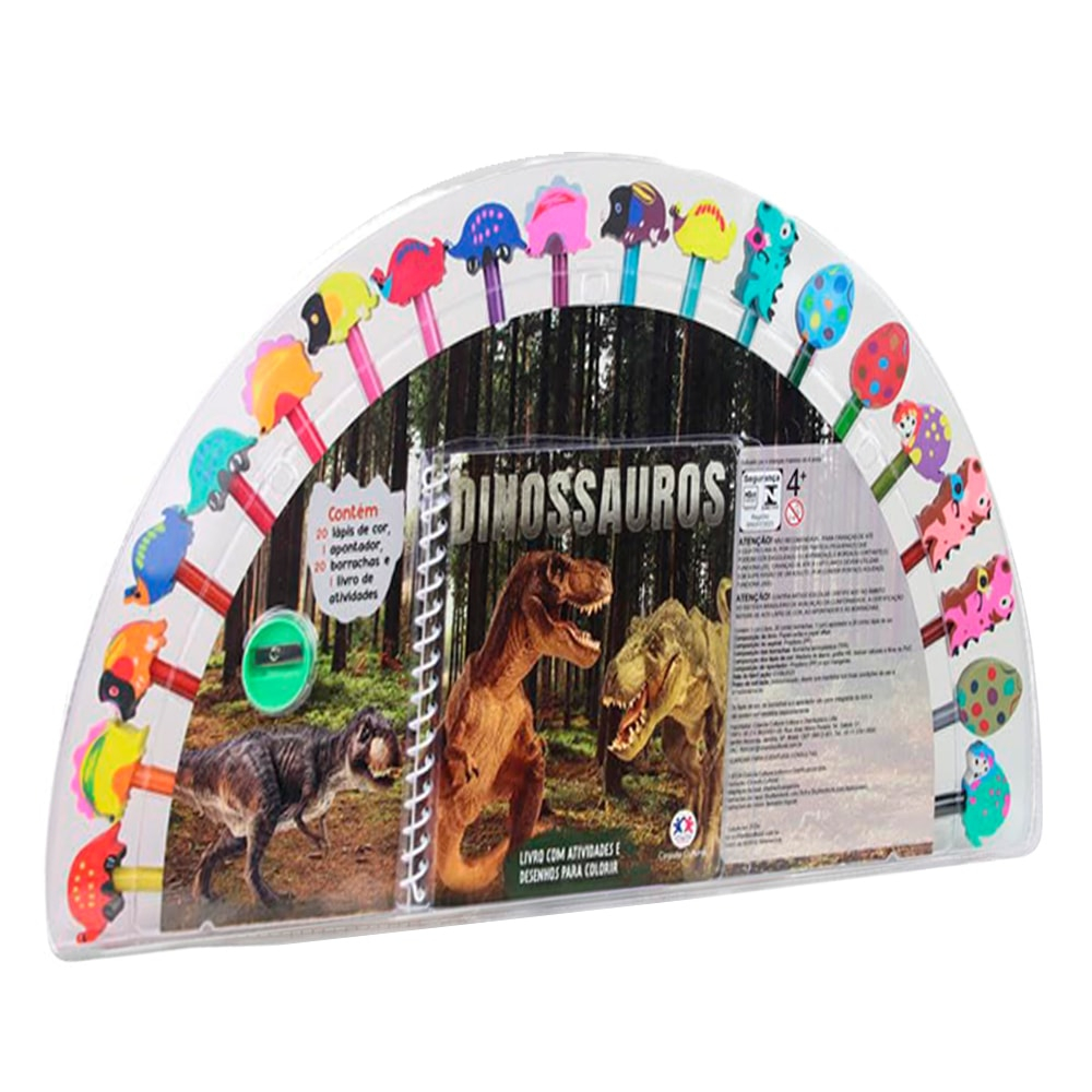 Dinossauros | Borrachas Divertidas | A Partir de 4 Anos em Oferta na Shopee