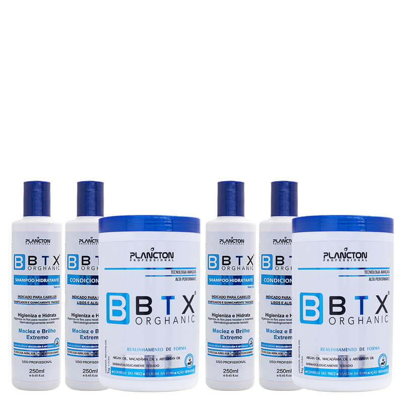2 Combos Btx Orghanic 1kg - Plancton Professional