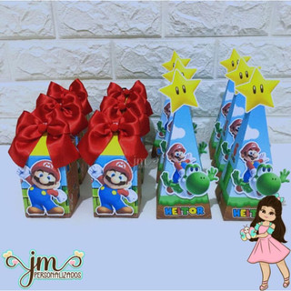 Kit Pegue e Monte 20 itens - Tema: Super Mário