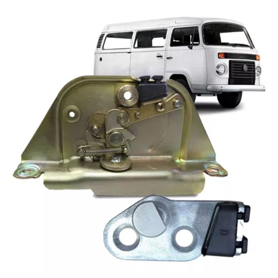 Kit Fechadura Batente Porta Meio Correr Lateral Kombi 97/