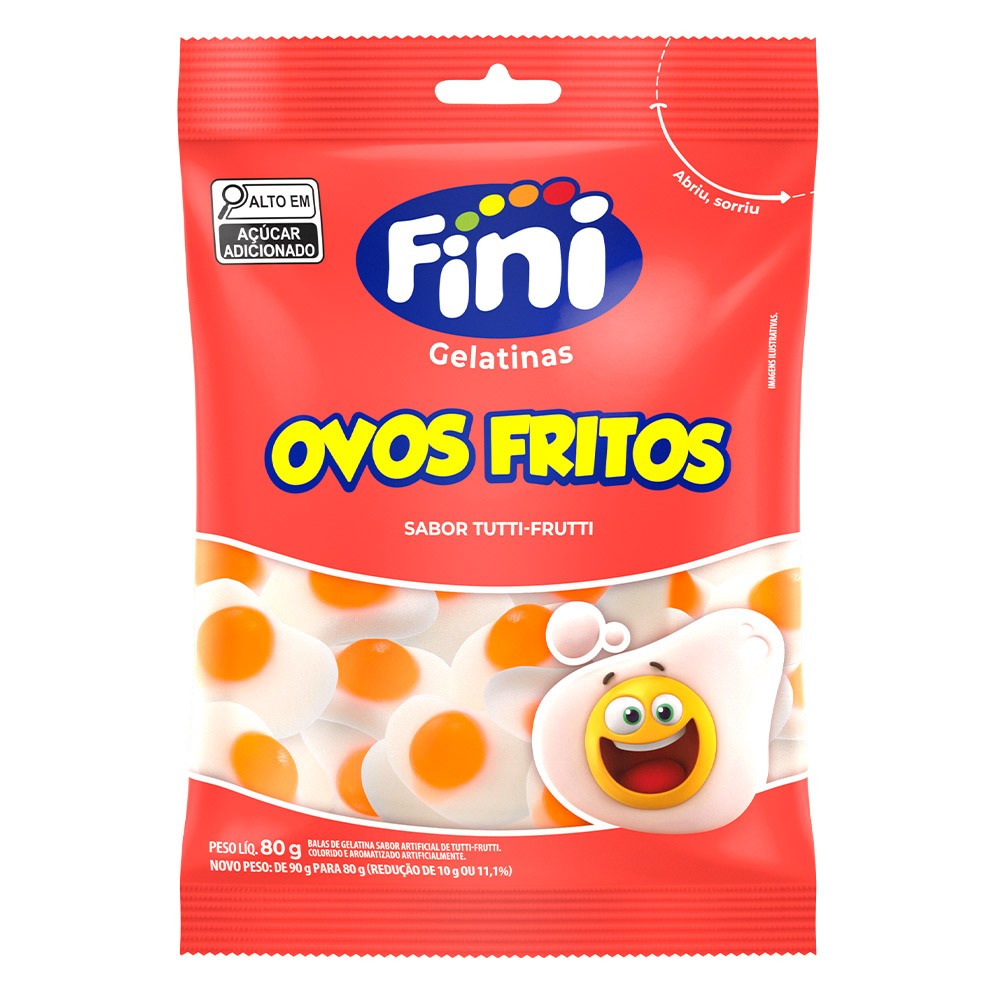Ovos Fritos 80g - Fini