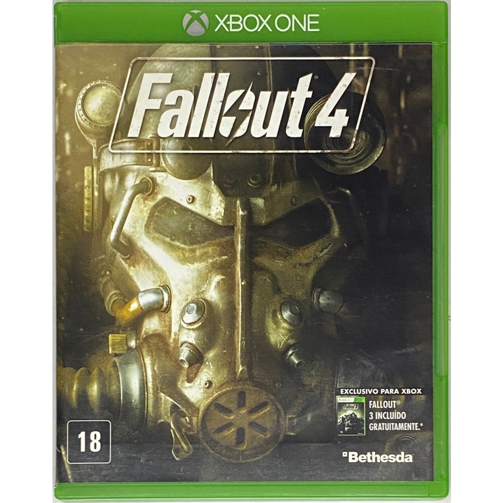 Fallout 4 - XBOX ONE - Original - Mídia Física