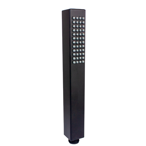 Ducha Manual Quadrada Black Matte Luxo - Chuveirinho Preto