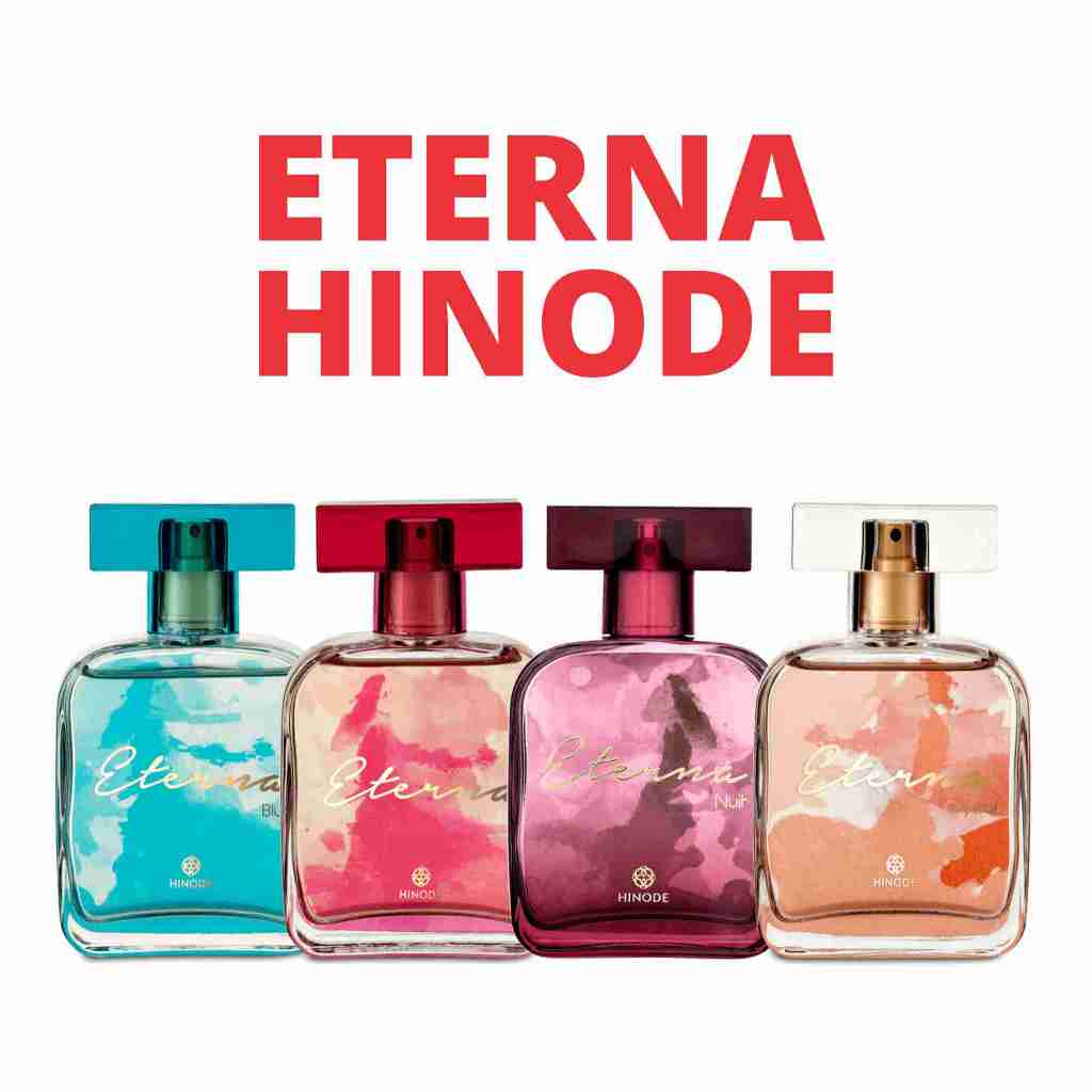 Eterna Hinode Feminino ORIGINAL Perfume 100ml Mulher Deo Colônia