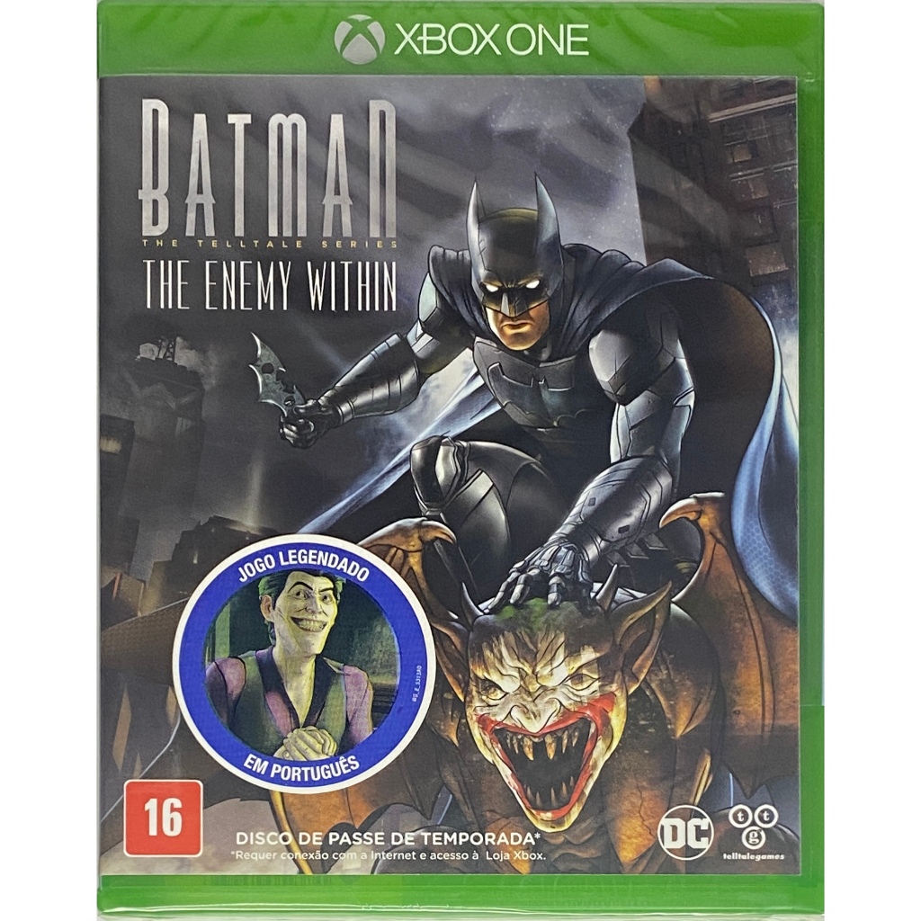 Batman the Enemy Within - XBOX ONE - Original - Mídia Física