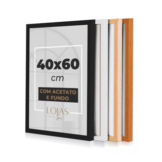 Kit 3 Molduras 40x60 Acetato Certificado Diploma Fotografia poster foto em Oferta na Shopee
