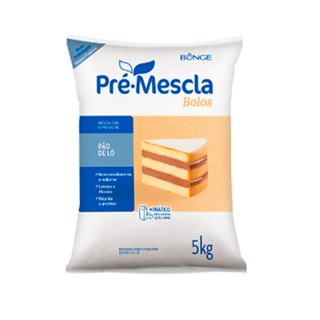 Mistura Para Pão de Ló Neutro 5kg - Bunge em Oferta na Shopee