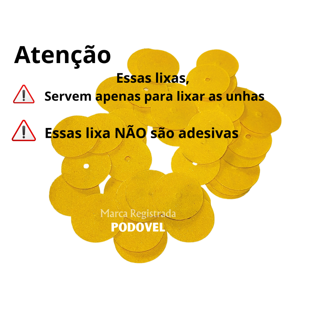 500 Lixas Laminar Ungueais Unhas Podologia Manicure Pedicure SPA dos pés em Oferta na Shopee