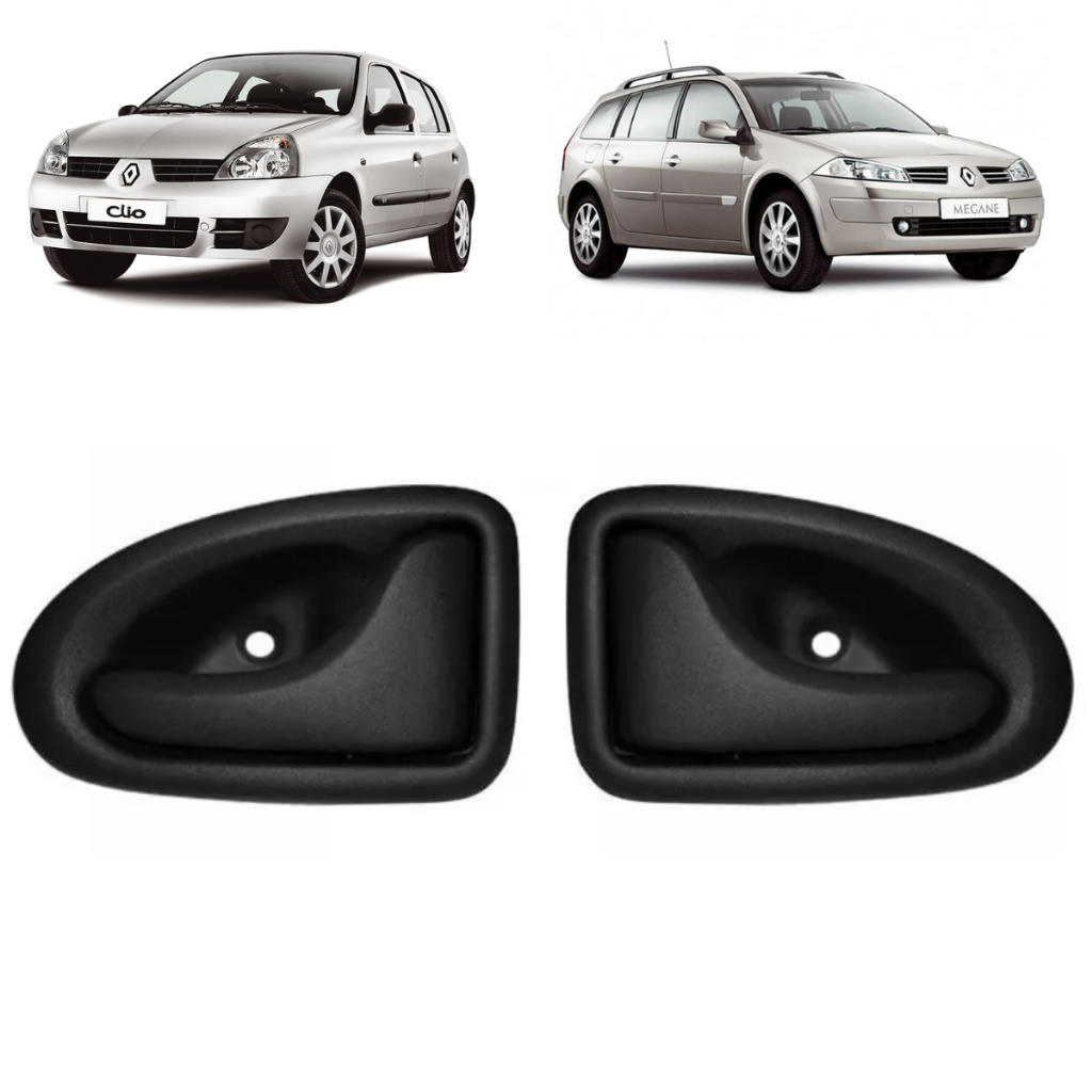 Par Maçaneta Puxador Gatilho Interno Renault Clio Megane Scenic Master Symbol em Oferta na Shopee
