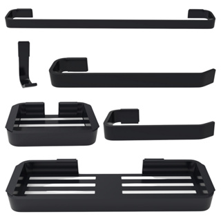 Kit Acessórios Para Banheiro Lavabo 6 Peças Luxo em Oferta na Shopee