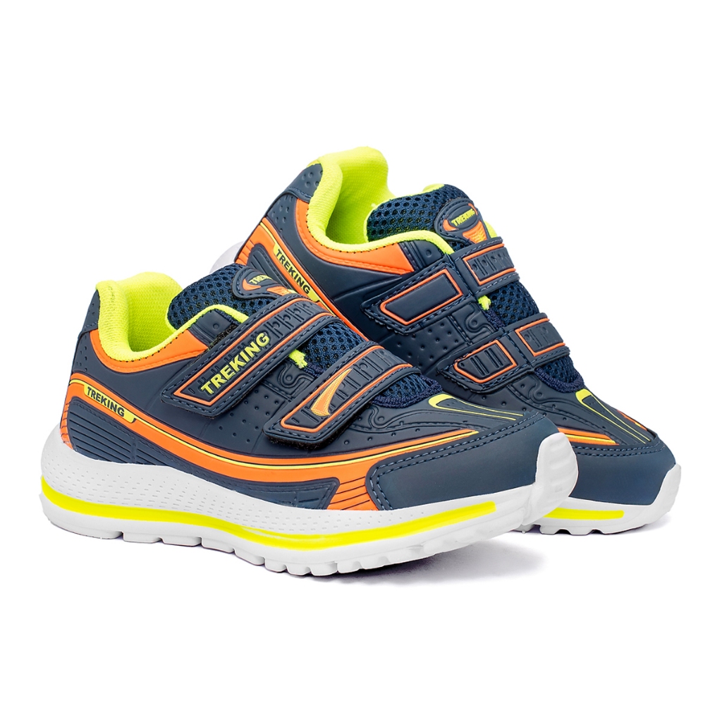 Tênis infantil casual em sintético - Treking em Oferta na Shopee