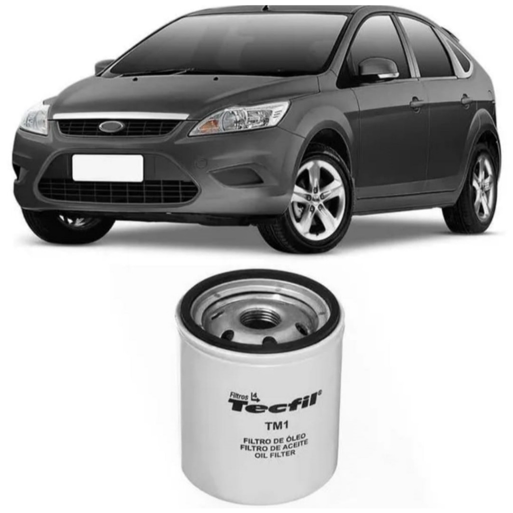 Filtro Óleo Ford Focus 2001 a 2018 TECFIL TM1