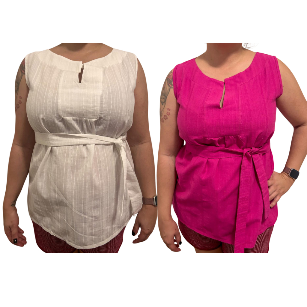 Bata Blusa Cambraia para gestante