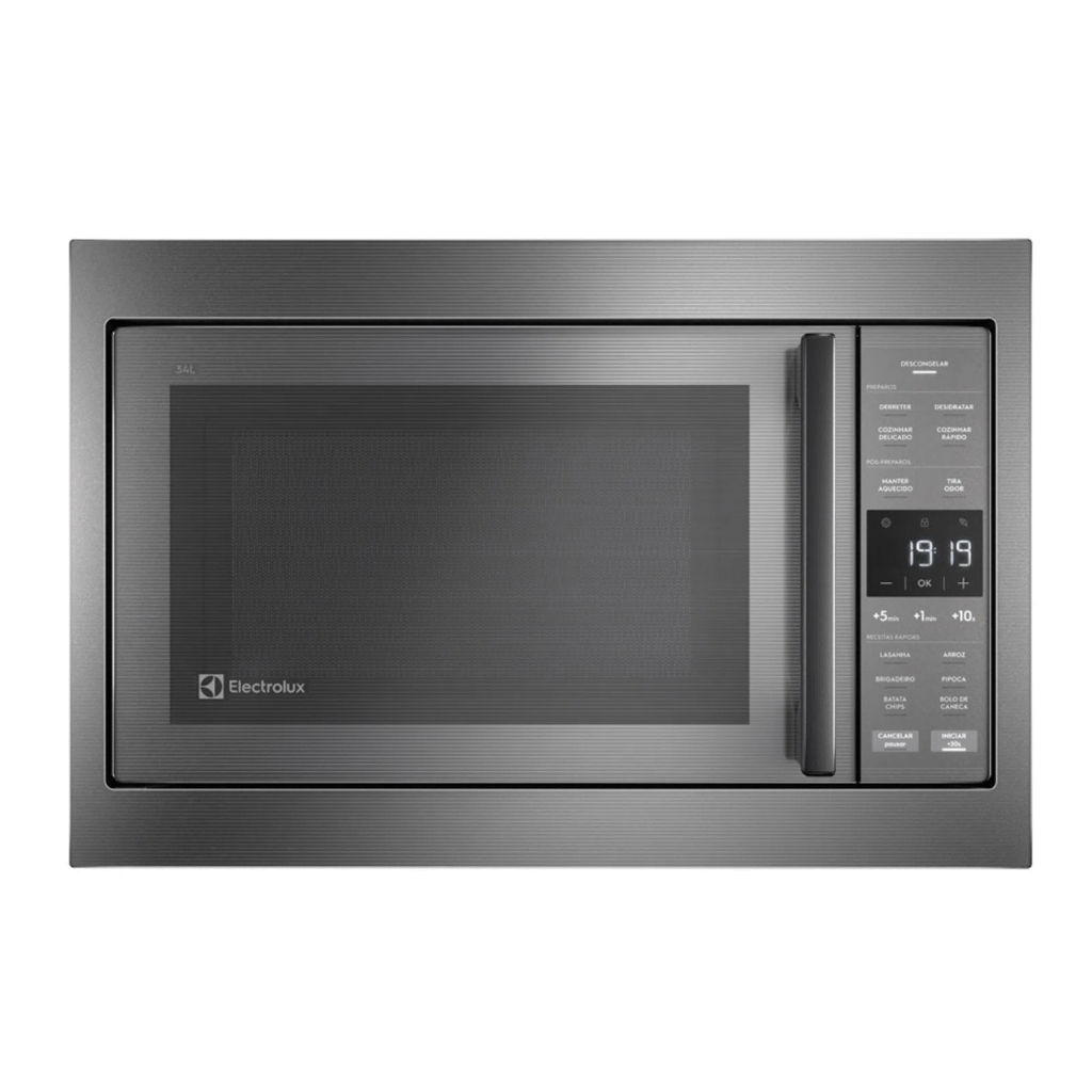 Micro-ondas de Embutir Electrolux 34L ME3BC Experience com Painel Touch Cinza 220V