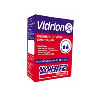 Ionômero de Vidro Para Cimentação Vidrion C Plus - SS White em Oferta na Shopee