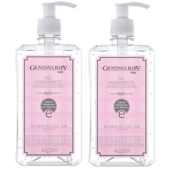Giovanna Baby Álcool Gel Kit Promocional em Oferta na Shopee