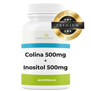 Fórmula Memória - Colina 500mg + Inositol 500mg : 60 Doses em Oferta na Shopee