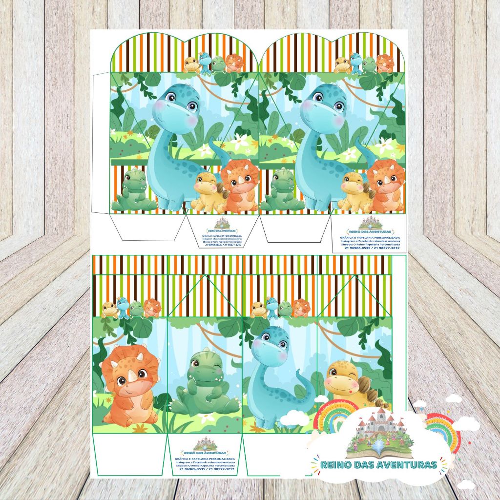 Envio imediato - TEMA DINO BABY VERDE DINOSSAURO Kit 20 ou 30 MILK/CORAÇÃO Lembrancinha Festa de Aniversário (sem nome) em Oferta na Shopee