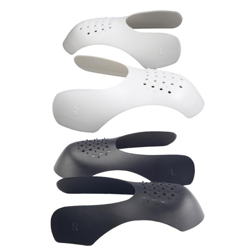 Kit 2 Pares Anti Crease Evita Vinco Marca Proteção Sneakers Tenis Calçados Suporte Sapato Acessórios