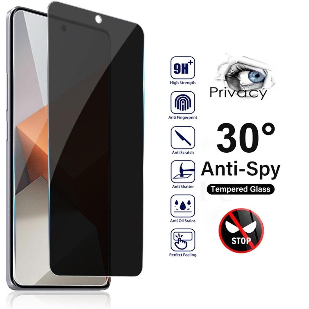 Película Cerâmica Fosca Privacidade Anti-Espião Samsung Galaxy A55 A54 A53 A52S A51 A72 A73