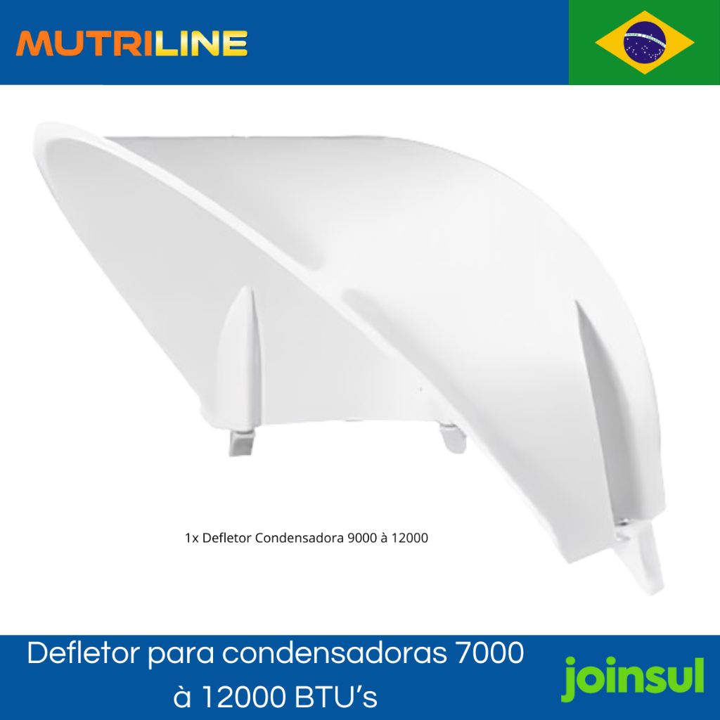 Defletor para Condensadora  Split Midea, Springer, Comfee, Agratto, Airvolution 7.000 à 12.000 btus em Oferta na Shopee