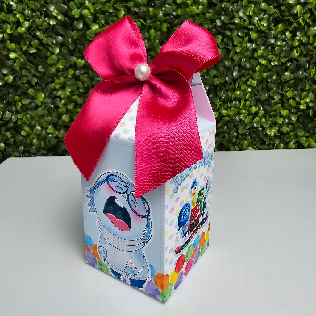 Caixa Milk DIVERTIDAMENTE TRISTEZA - Personalizados - Festa infantil - Aniversário - Lembrancinha