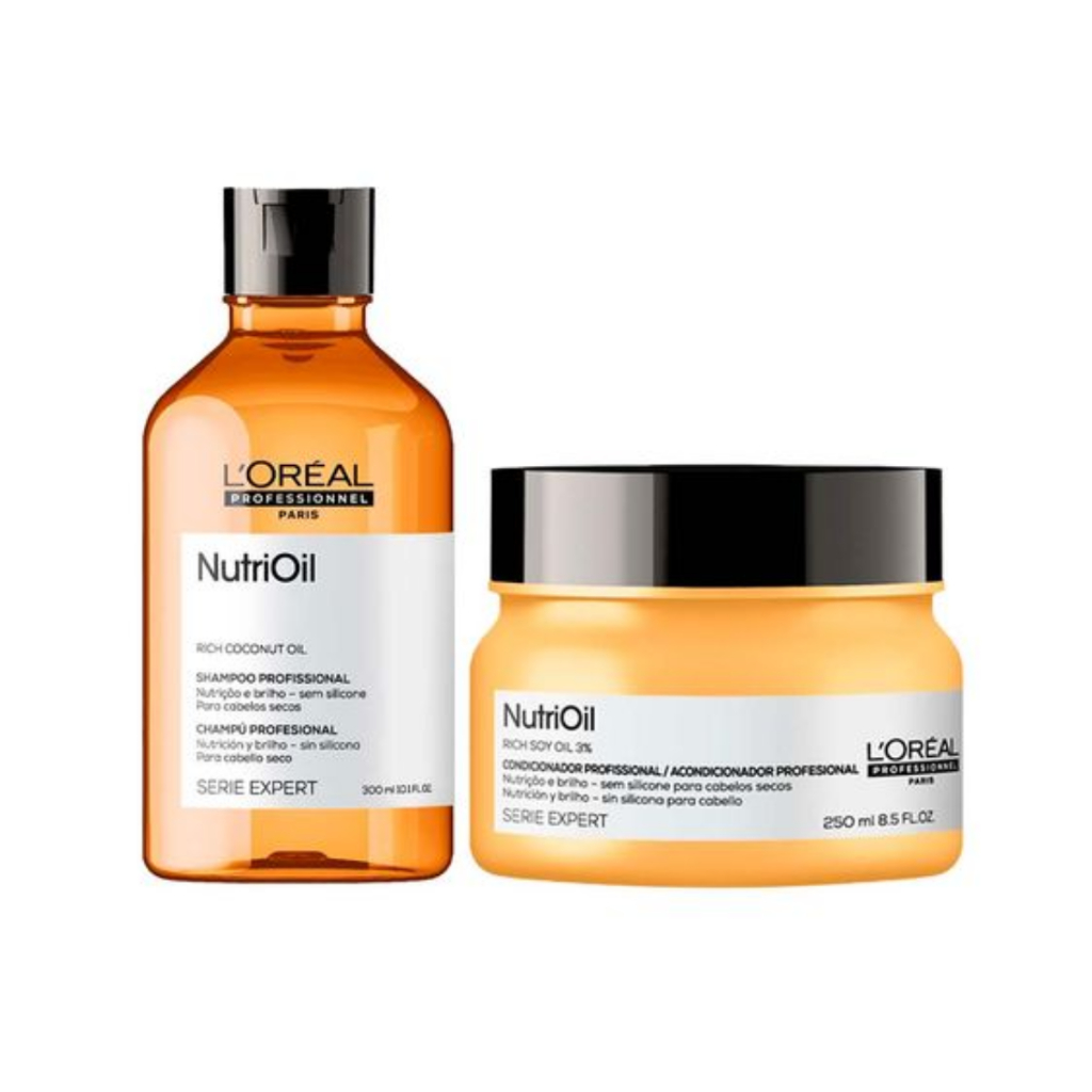 Kit NutriOil Shampoo e Máscara - L'oreal Professionnel - Beauty