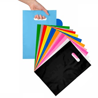 Sacola Plástica 20x30 50und Boca Palhaço Alça Vazada em Oferta na Shopee