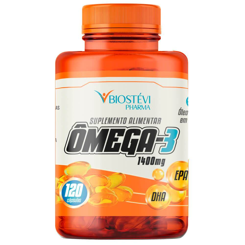 Ômega 3 1400mg – 120 Cápsulas Biostévi em Oferta na Shopee