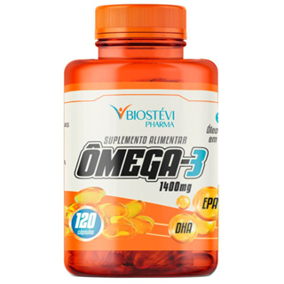 Ômega 3 1400mg – 120 Cápsulas Biostévi em Oferta na Shopee