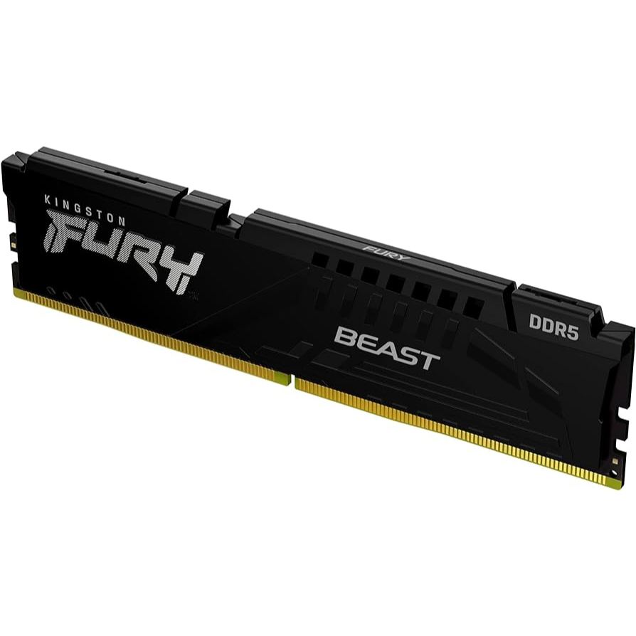 Memoria Ram Kingston Fury Beast DDR5 32GB 5600MHZ - Preto (KF556C40BB-32)