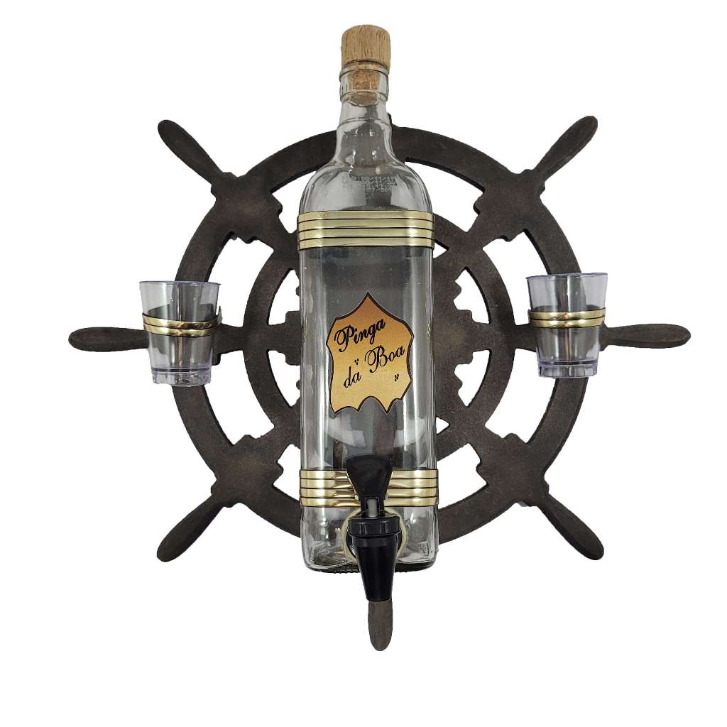 Pingômetro Timão Artigo Bar Armazém Cachaça Rústico Decoração