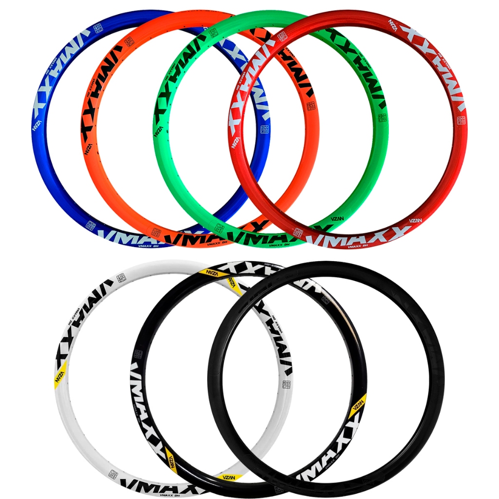 Aro Roda Mtb 26/36 Furos Downhill Vmaxx Dh Valvula Grossa Vzan