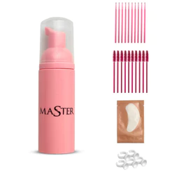 Frasco Pump Master Rosa 50ml Espumador Higienização Cílios