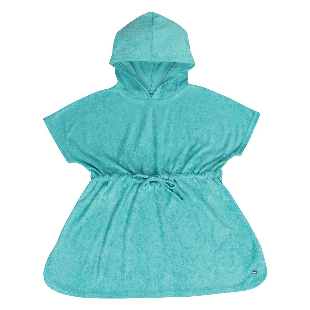 Roupao de Banho Kaftan Mash She Infantil Menina Atoalhado Manga Curta Piscina Confortavel Macio Presente Filha