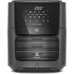 Fritadeira Airfryer Electrolux Oven Experience EAF90 Rita Lobo Digital 12L 1700W 5 em 1 Grafite-220v