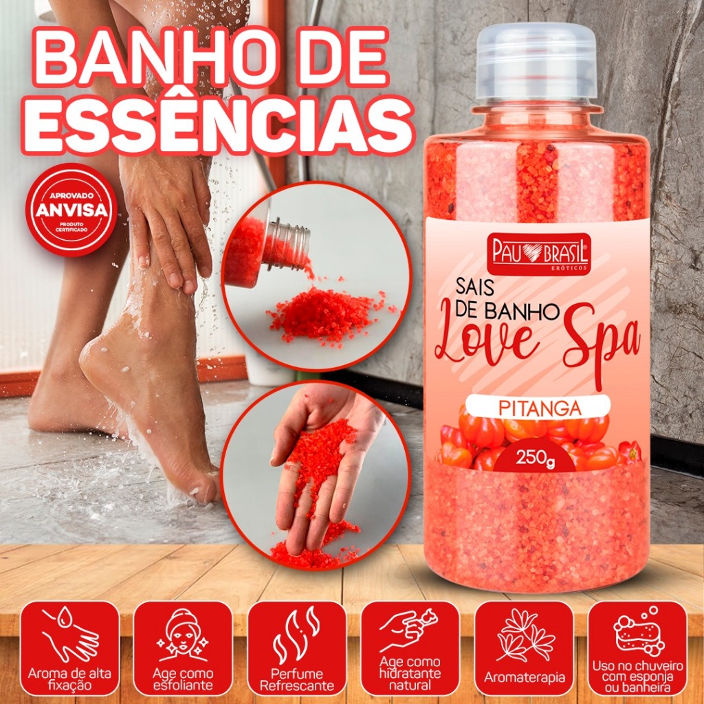 SAIS DE BANHO - TRANSFORME SEU BANHO EM UM SPA COM OS SAIS PB!